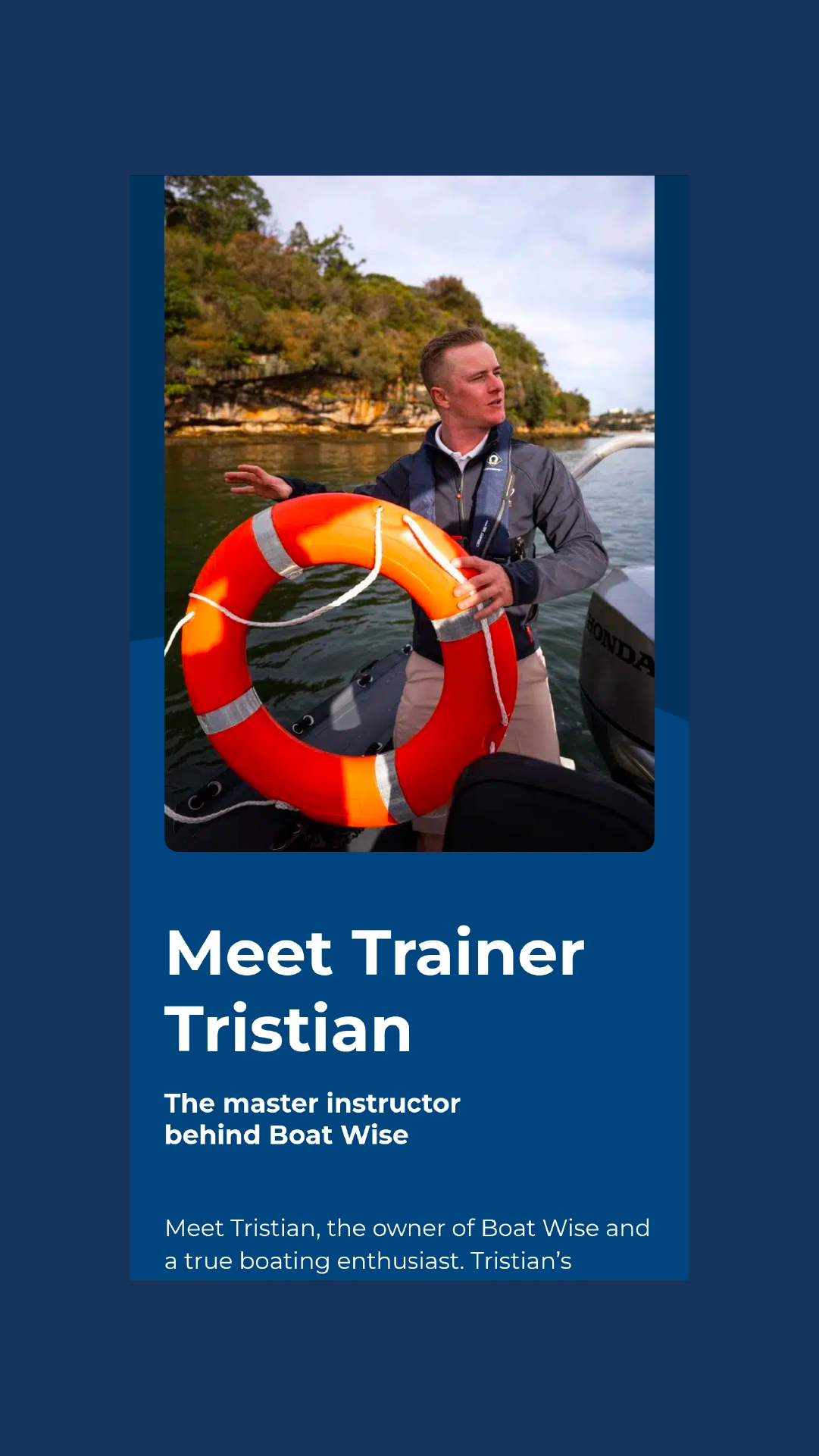 BoatWise instructor portrait