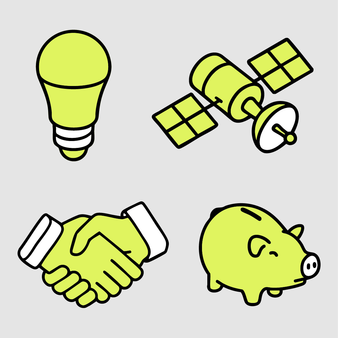 Summit + Shore icon set