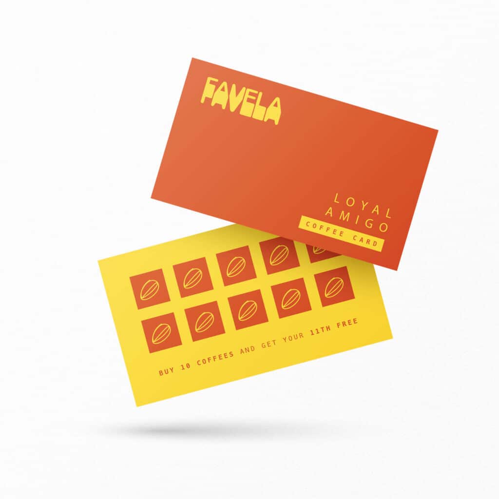 Favela loyalty cards